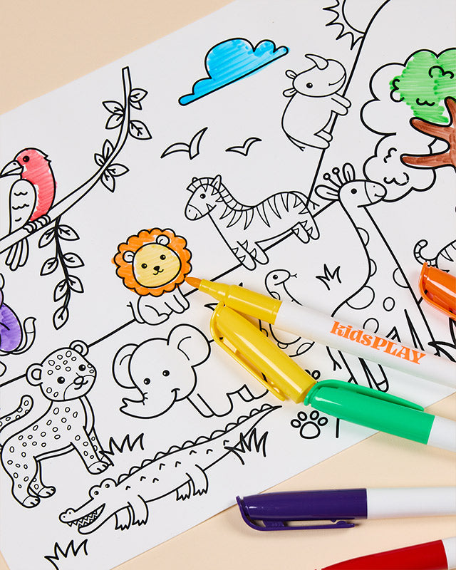 Reusable Colouring Mat