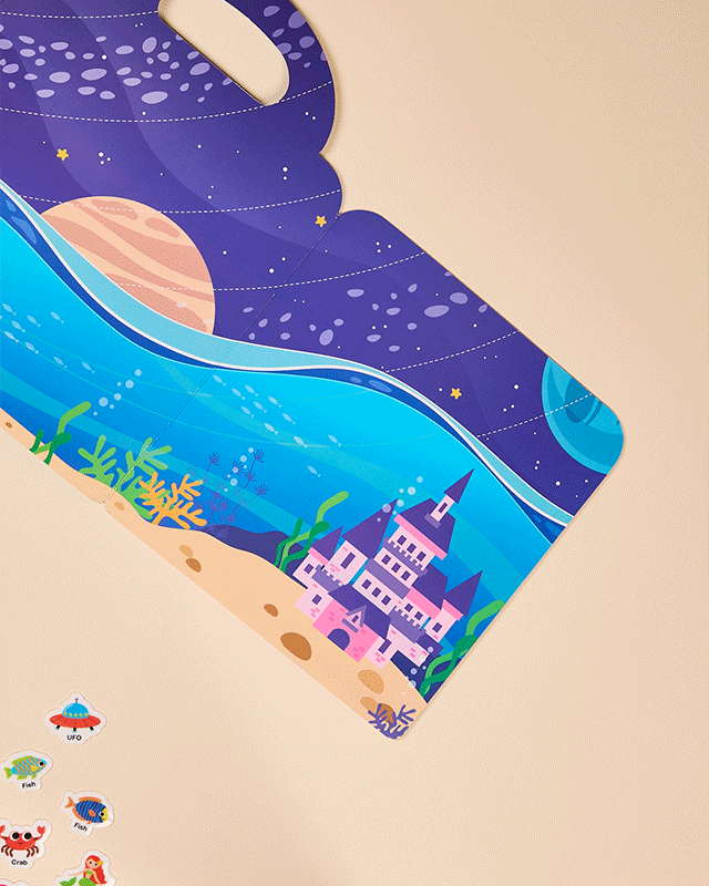 Reusable Sticker Book